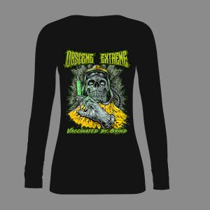 Women long sleeve t-shirt – Vaccinated by Grind
