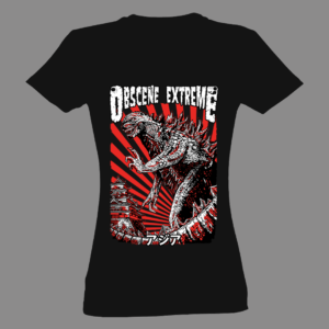 Women t-shirt – Godzilla