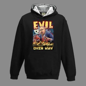 Kids hoodie – Evil Over Kyiv
