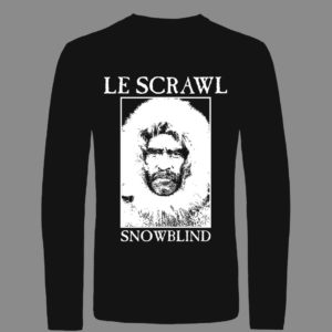 Tričko dlouhý rukáv – LE SCRAWL – Snowblind