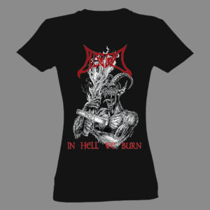 Women t-shirt – BLOOD – In Hell We Burn