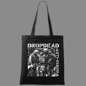 Tote bag – DROPDEAD – Anti-guerra