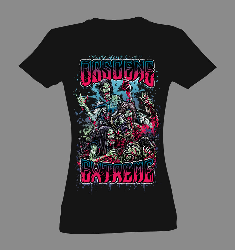 Women t-shirt – Mosh of the Zombies