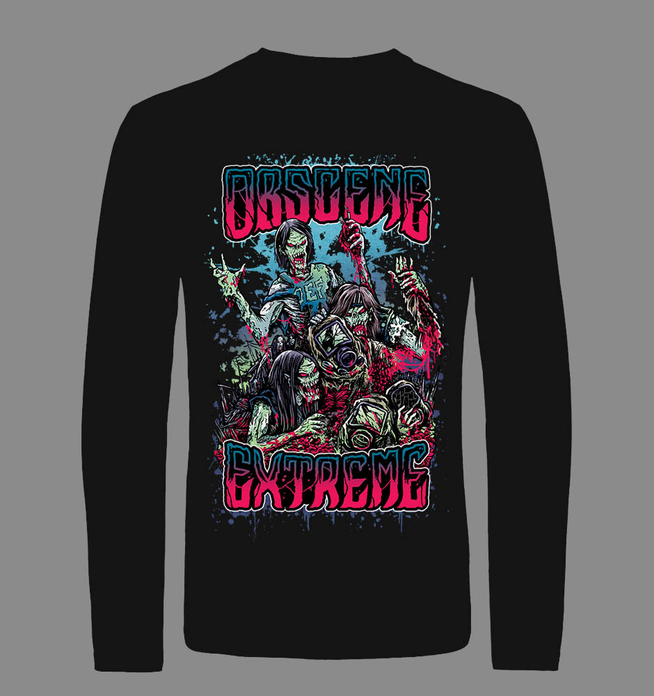 Long sleeve t-shirt – Mosh of the Zombies