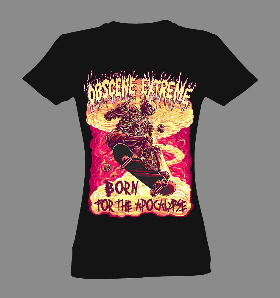 Women t-shirt – Born For The Apocalypse