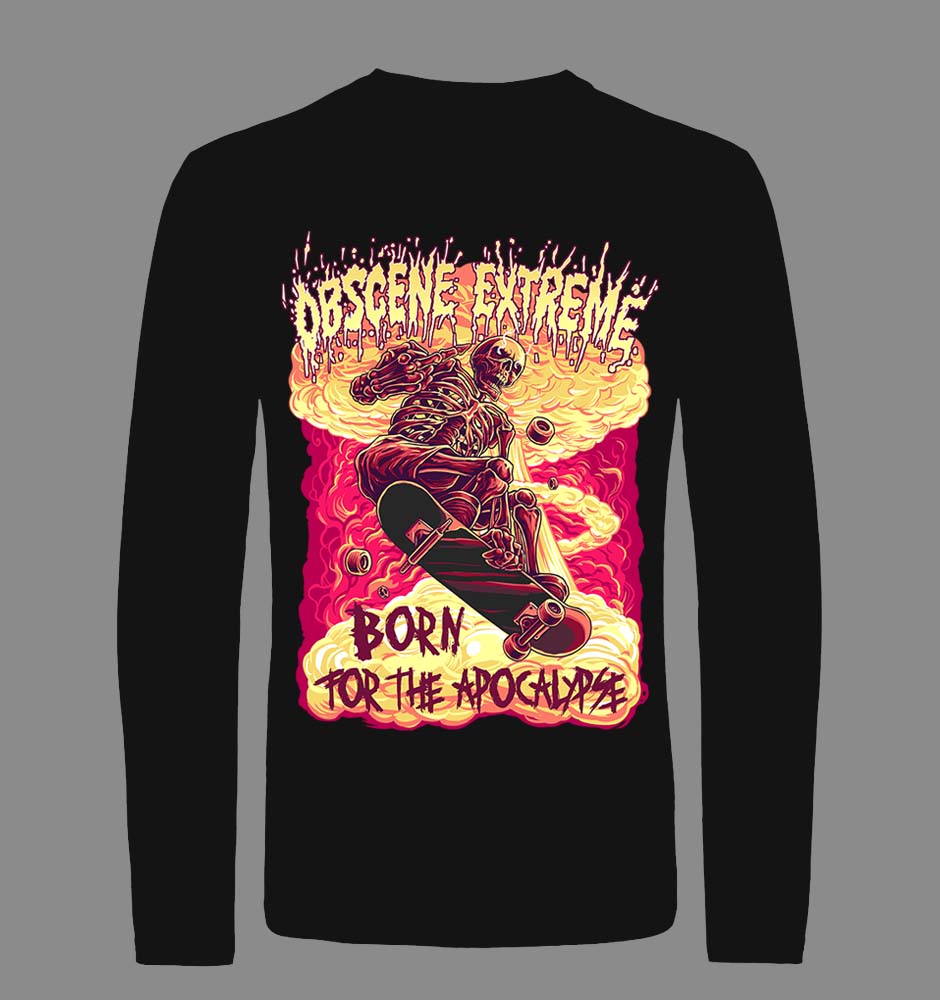 Logn sleeve t-shirt – Born For The Apocalypse