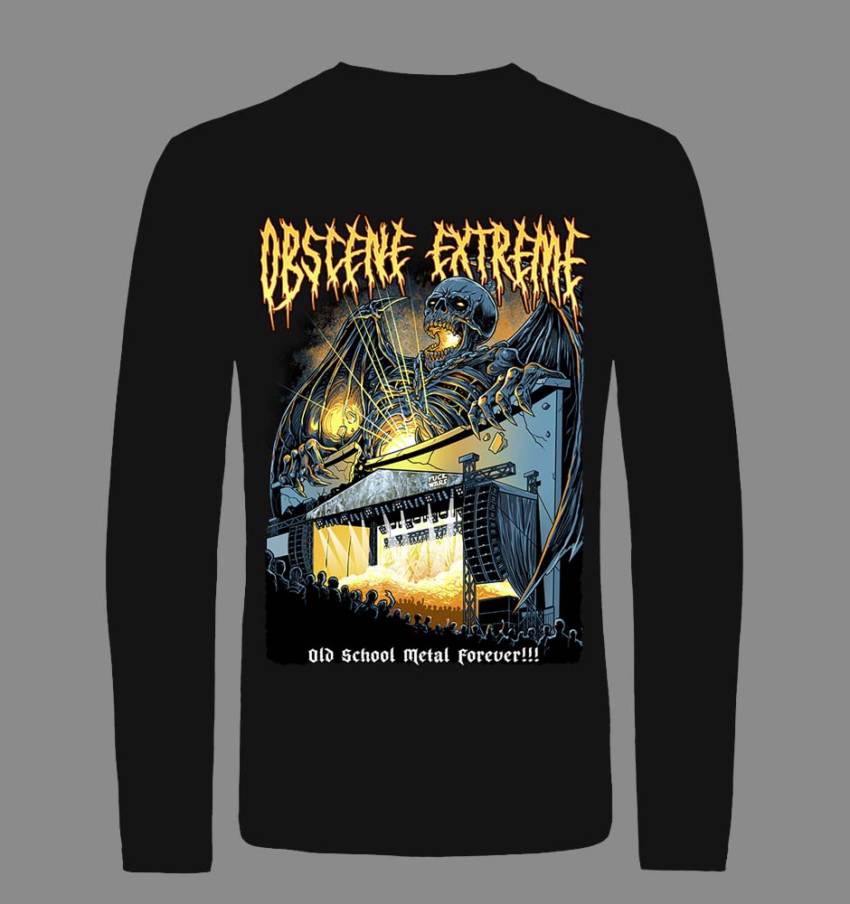 Long sleeve t-shirt – Old School Metal Forever!!!